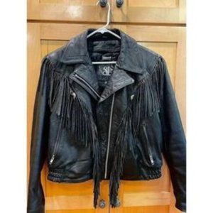 Street Legal Bermans leather motorcycle jacket.  Like New